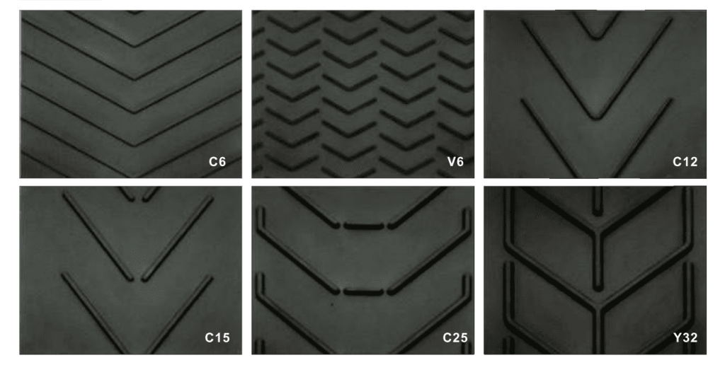 HiTop Motion Chevron Conveyor Belt illustration diagram（1）