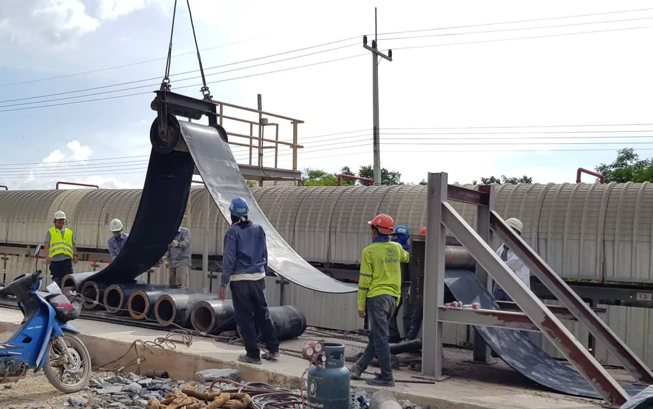 HOW TO REPLACE A CONVEYOR BELT IN ONE MOVE (4)